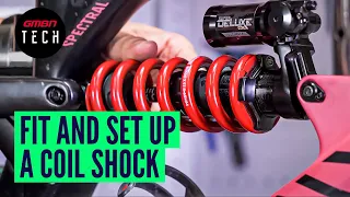 How To Fit & Set Up A Mountain Bike Coil Shock | MTB Maintenance