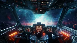 Starship Cockpit Sounds | Peaceful Ambience | Calm Down| Deeper and deeper