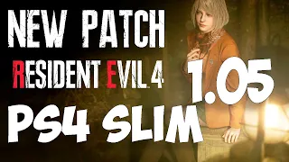 Resident Evil 4 PS4 Slim Gameplay New Patch 1.05