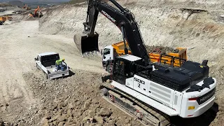 Hidromek HMK500LCHD Excavator trucks Loading