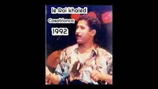 Khaled Casablanca 1992 concert complet