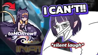 Ina can't stop laughing at herself in Idol Showdown