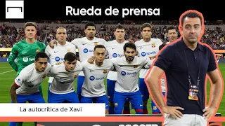 La autocrítica de Xavi tras la derrota del Barcelona ante el Arsenal | Rueda de prensa