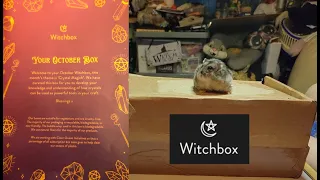 Witchbox October 2023 Unboxing - Theme Crystal Magick - Subscription Box Wiccan Witchy Witch Healing