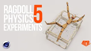 RagDoll Experiments 5 | Yet more physics fun in Cinema 4D