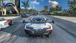 BMW M8 GTE Motorsport - Goliath race | Forza Horizon 5 Thrustmaster T150(TMX) Gameplay