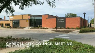 Carroll City Council Meeting - April 27, 2020