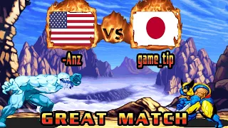 Marvel VS Capcom: Clash of Super Heroes - -Anz (USA) VS (JPN) game_tip [mvsc] [Fightcade] マーベルvsカプコン