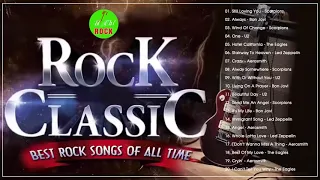 U2, Scorpions, Bon Jovi, The Eagles, Aerosmith, Led Zeppelin   Best Rock Songs Playlist 2020