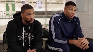 Giannis on Damian Lillard's Role w/ Bucks: 'This is his team'