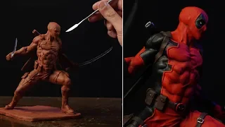 Sculpting DEADPOOL | Comics Version (Timelapse)