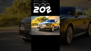 Evolution of Rolls-Royce Car (1950~2024)#shorts