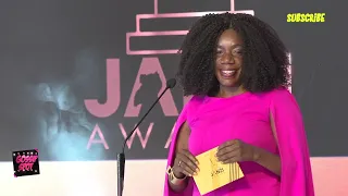 Lilian Mbabazi emotional speech getting mowzey Radio Award   "the most talented i met"