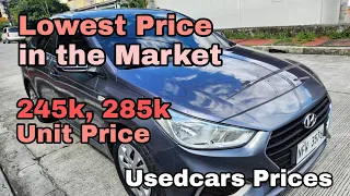 Lowest Price in the Market| 245k, 285k Unit price |Usedcars Prices|