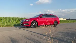 2020 Skoda Superb iV 1.4 TSI 218KM | Plug-in Hybrid | Engine Sound & Launch Control