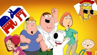 Family Guy Liberals vs Conservatives Kid Rock Episode