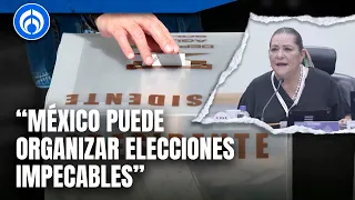 Presidenta del INE descarta fraude y explica por qué se realiza recuento de votos