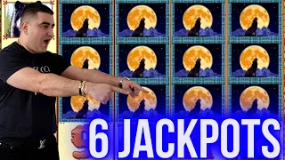 6 HANDPAY JACKPOTS & Massive Comeback ! Gambling Big Money In Las Vegas Casinos