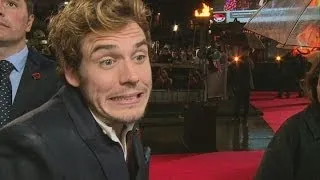 The Hunger Games: Catching Fire premiere: Sam Claflin interview