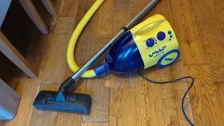 vacuuming hard floors with Vax bubble