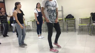 Pasos coreografía de la canción Vivir mi vida de Marc Anthony