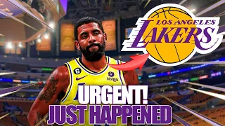🚨URGENT! IT HAPPENED NOW! NOBODY EXPECTED THIS! LATEST NEWS FROM THE LOS ANGELES LAKERS