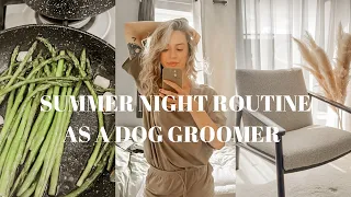 COSY SUMMER NIGHT IN 2022 | After working 9-5 | peaceful | relaxing | girls night
