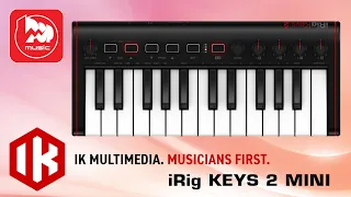 [Eng Sub] IK Multimedia iRig KEYS 2 MINI midi keyboard with headphone output