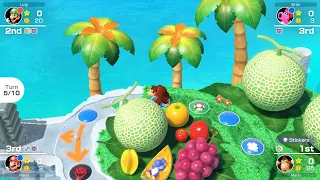 Mario Party Superstars #722 Yoshi's Tropical Island Donkey Kong vs Luigi vs Birdo vs Mario