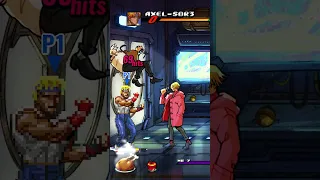 MRWHATEVER DOES EVERYTHING TO STOP AXEL Streets Of Rage 4 #shorts