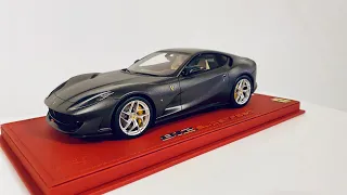 BBR Ferrari 812 Superfast 87° Salon de Genève 2017 1:18 Scale (Unboxing)