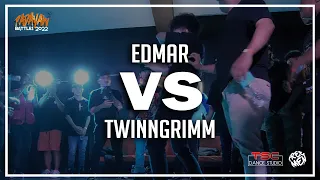 Edmar Prosia VS TwinnGrimm | Padayaw Battles 2022 | 1V1 KRUMP | Young Hitters | TOP 8