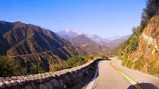 Driving Glendora Mountain Road in San Gabriel Mountains California