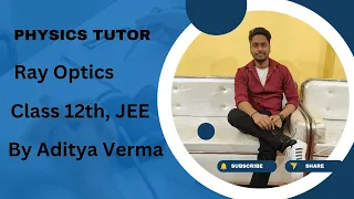 Ray Optics ( Total Internal Reflection, Mirage Formation) Class 12 th, JEE by Aditya Verma