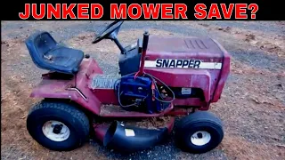 Can We Fix The Damage? Free Snapper Mower.