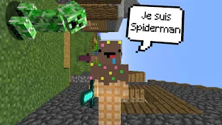 Minecraft mais tout est beaucoup trop WTF.. (mais fun)