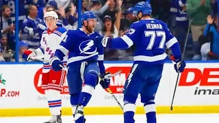 Dave Mishkin calls Lightning highlights from win over Rangers (Stamkos hat trick!)