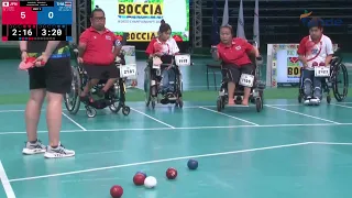 World Boccia Championships 12.12.2022. ¼ Final JAPAN vs. THAILAND (BC4)