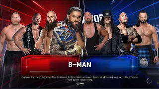 8-Man Elimination Match | Survivor Series 2022 | Ps5 | WWE 2K22