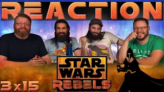 Star Wars Rebels 3x15 REACTION!! "Trials of the Darksaber"