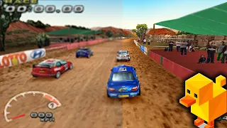 WRC: FIA World Rally Championship Arcade ps1. Super special walkthrough 100%  duckstation emu