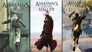 Evolution of Parkour in Assassin's Creed Games 2007 2020