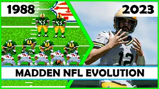 MADDEN NFL evolution [1988 - 2023]