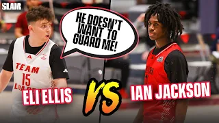 Unranked Eli Ellis Drops 36 vs 5-Star UNC Commit Ian Jackson! 👀🚨 | Team Loaded NC vs Wiz Kids