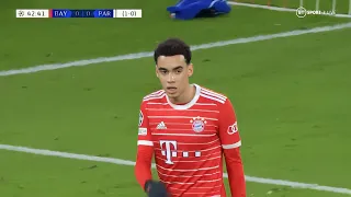 Jamal Musiala Amazing Performance VS PSG (Champions League) 08/03/2023 HD 1080i