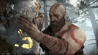 Kratos VS Baldur boss fight gameplay 4K ULTRA HD