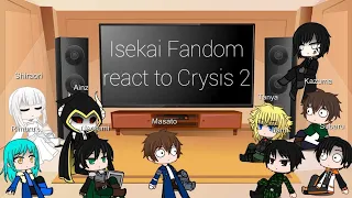 Isekai Fandom react to Crysis 2