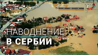 В Сербии из-за дождей объявили режим ЧС