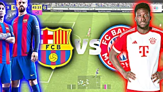 🔴FC BARCELONA VS FC BAYERN MUNICH🔥 EFOOTBALL GAME PLAY 🔥 ONLINE 🔥