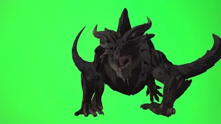 free green screen, animals Mon Dragon | 3d animation, 4K, #02